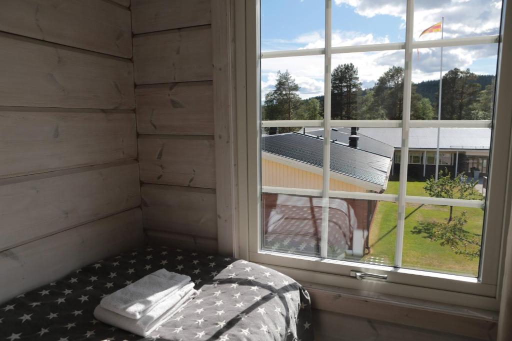 Balkón nebo terasa v ubytování Lapland Lodge
