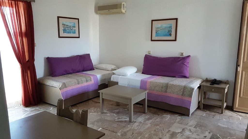 Posezení v ubytování Luis Apartments