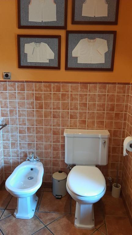 Koupelna v ubytování Cibanto de las Maravillas