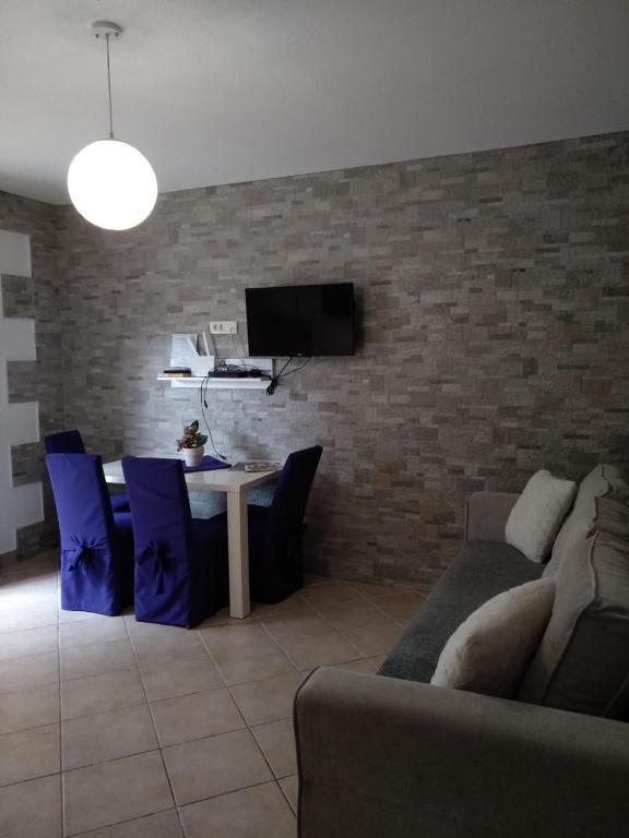 Posezení v ubytování Apartments Laus