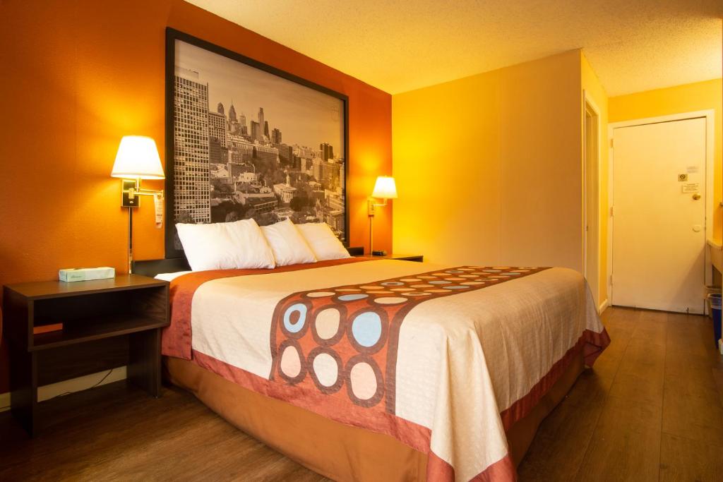 Super 8 by Wyndham Carlisle North - Habitación Con Cama Extragrande - No Fumadores