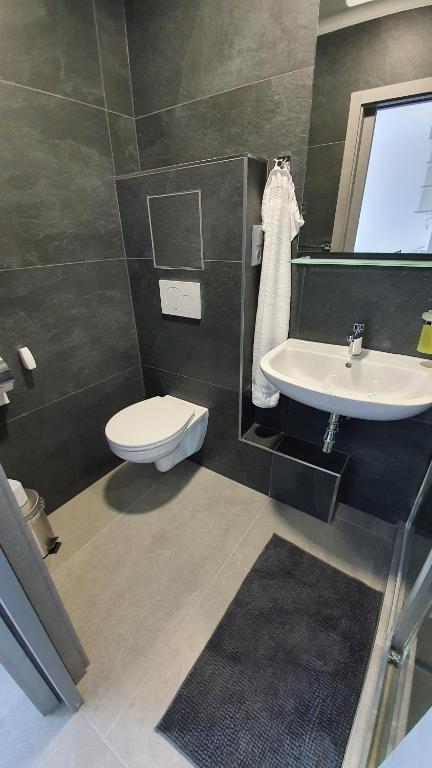 Łazienka w obiekcie Magic Apartment centre Pilsen