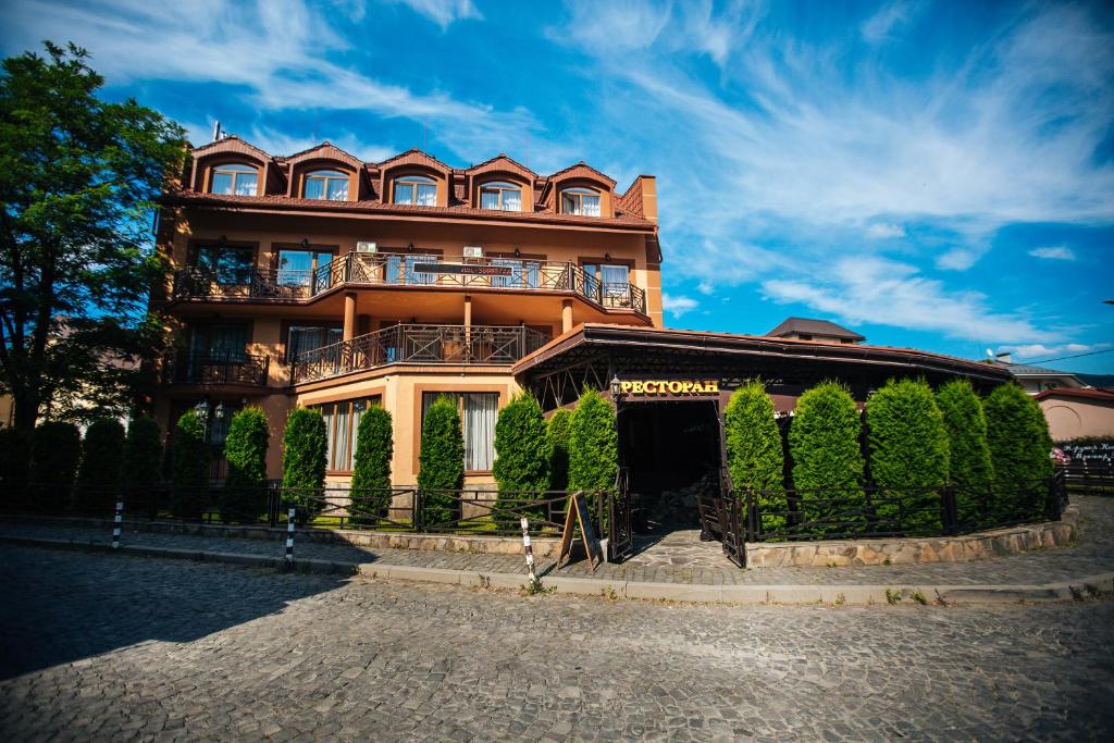 Budova, kde se hotel nachází