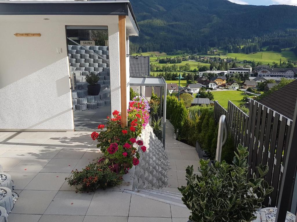 Nespecifikovaný výhled na hory nebo výhled na hory při pohledu z apartmánu