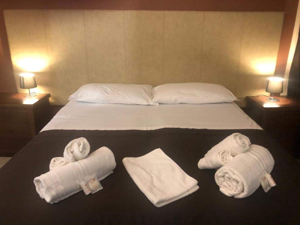 Postel nebo postele na pokoji v ubytování B&B Lepanto