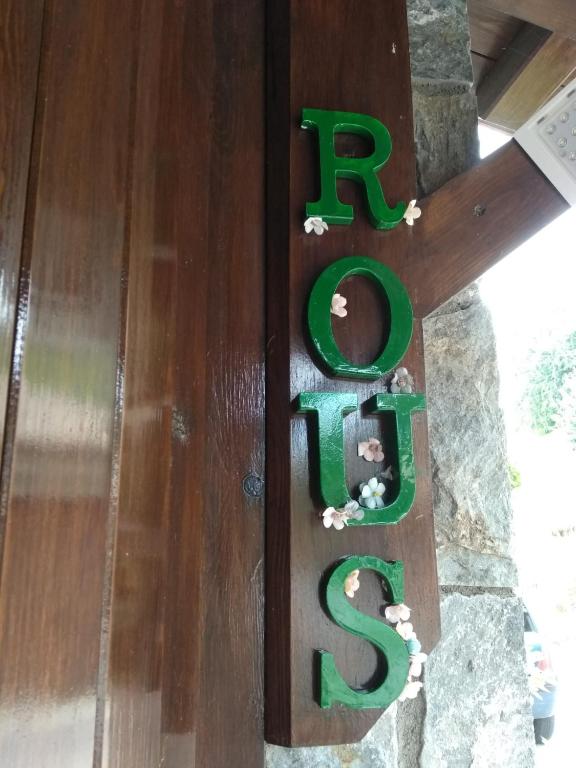 Certifikát, hodnocení, plakát nebo jiný dokument vystavený v ubytování Casa Rous