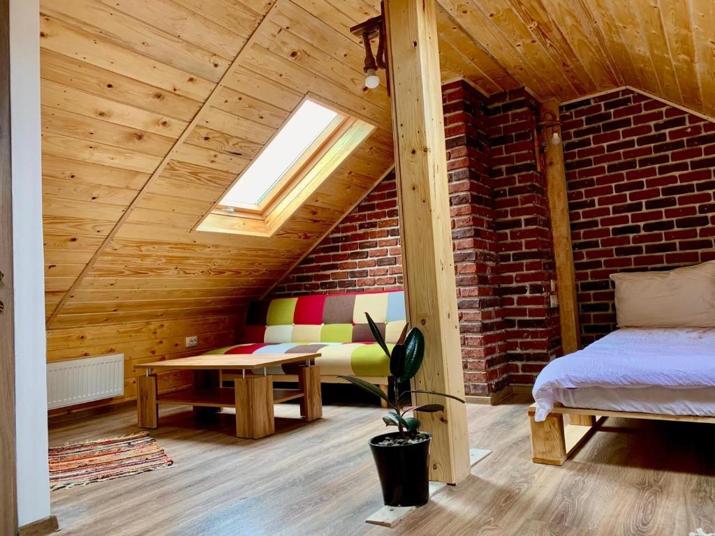 Cabana Cota 1700 - Habitación Doble Con Baño Privado