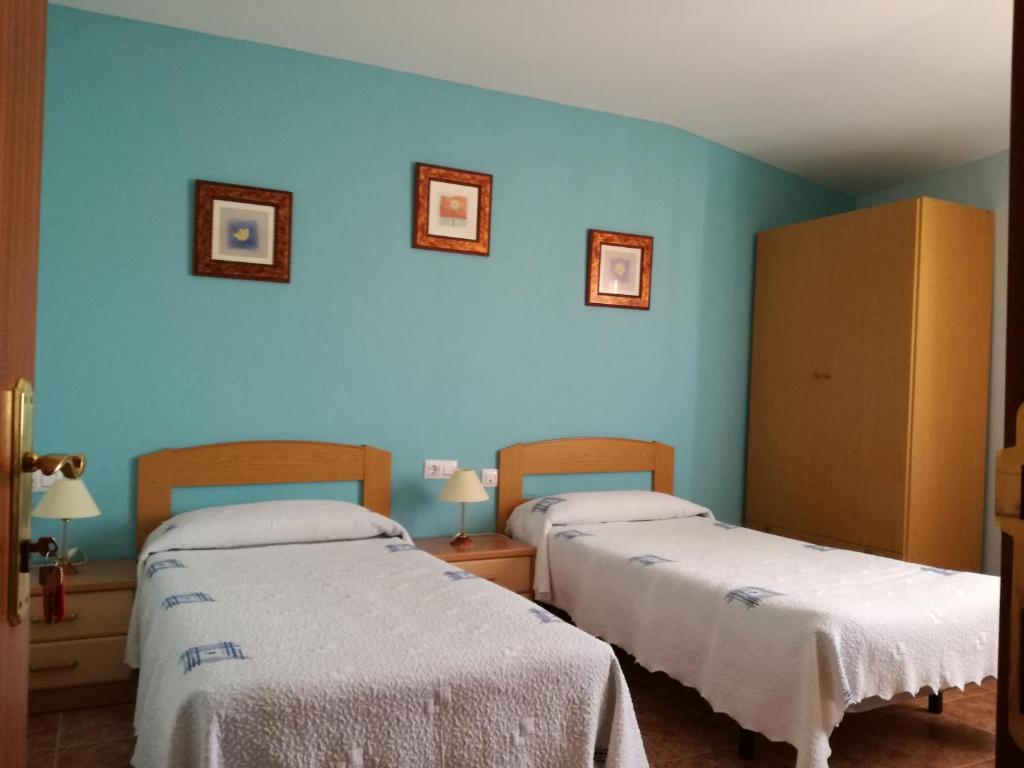 Hostal Castilla - Chambre Lits Jumeaux