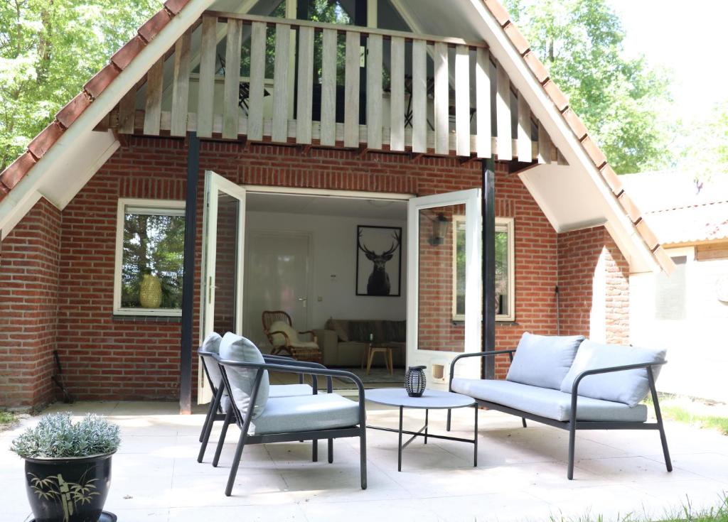 Patio nebo venkovní prostory v ubytování Guesthouse "Cosmea"