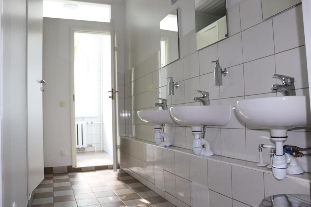 Koupelna v ubytování Hostel Lõuna