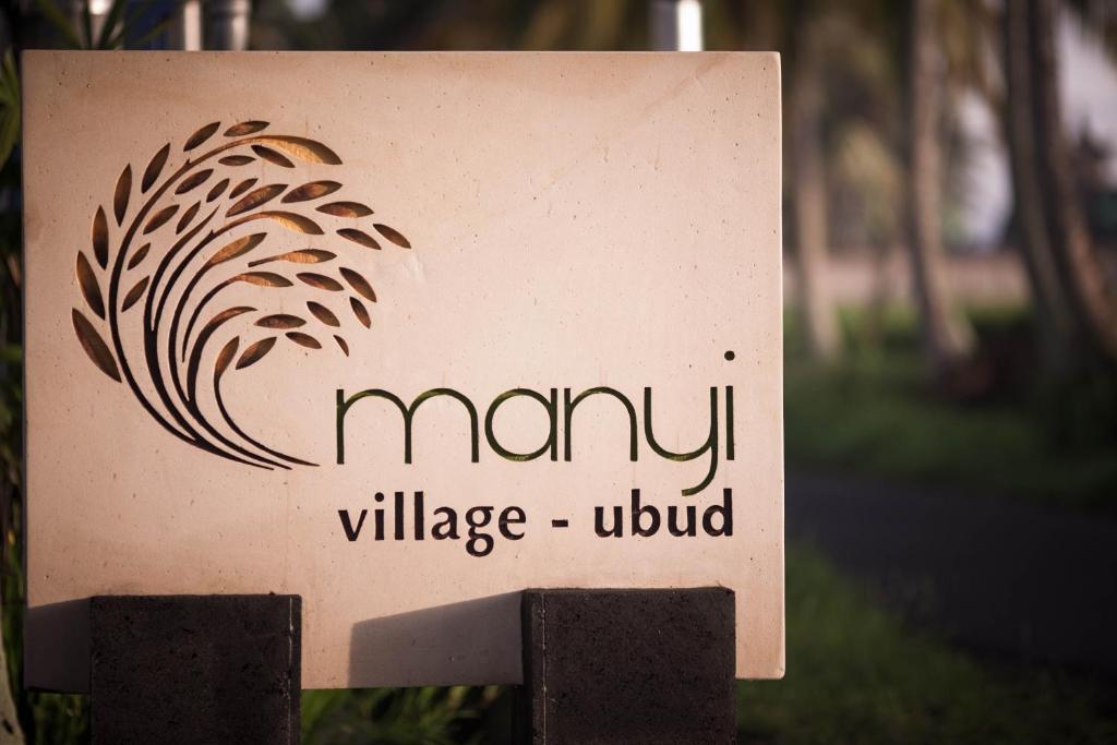 Certifikát, hodnocení, plakát nebo jiný dokument vystavený v ubytování Manyi Village Ubud