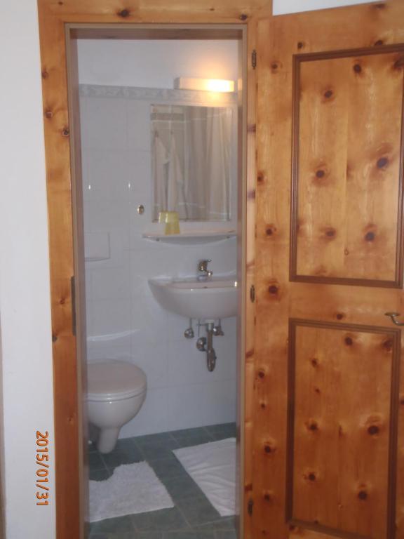 Koupelna v ubytování Gästehaus Rosa Leitgeb