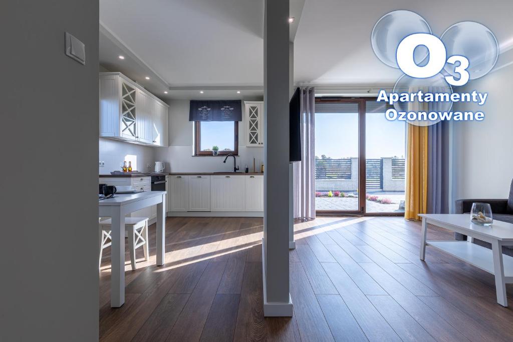 Kuchyň nebo kuchyňský kout v ubytování Amare Apartments A1