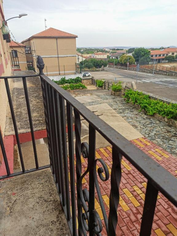 Balkón nebo terasa v ubytování Casa Rural La Bodega