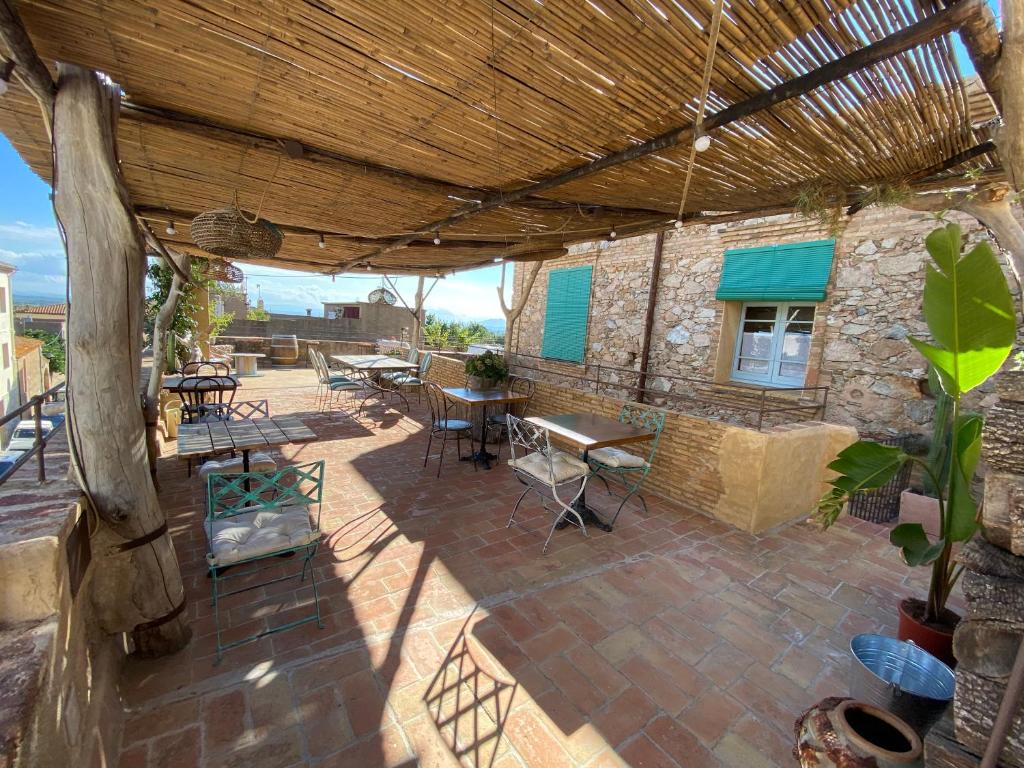 A balcony or terrace at Can Massana
