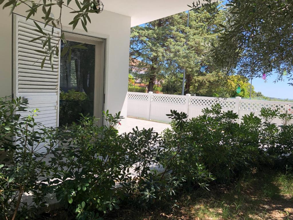 Vonkajšia záhrada v ubytovaní La Casetta tra Sassi e Ulivi B&B