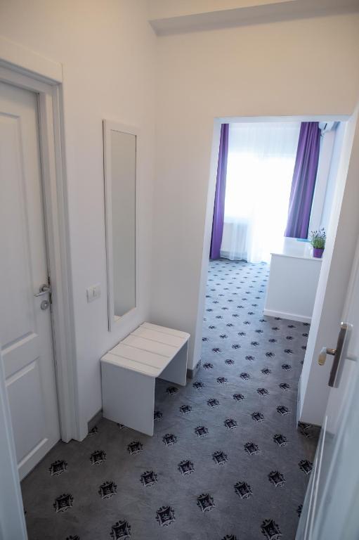 Koupelna v ubytování Hotel Tadora