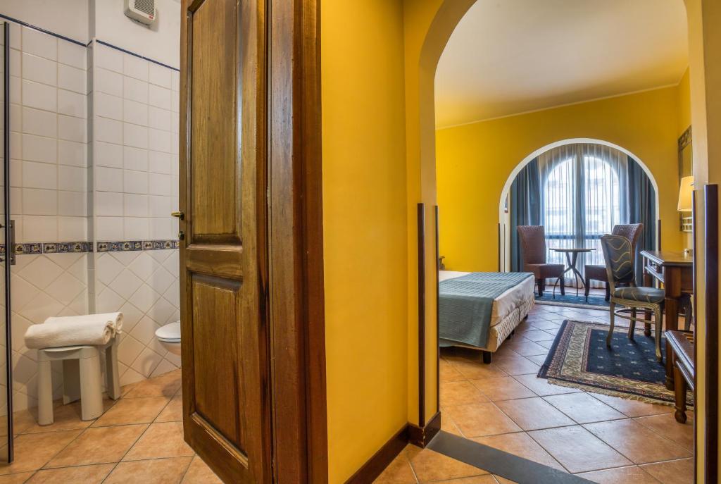 Koupelna v ubytování Hotel San Giorgio