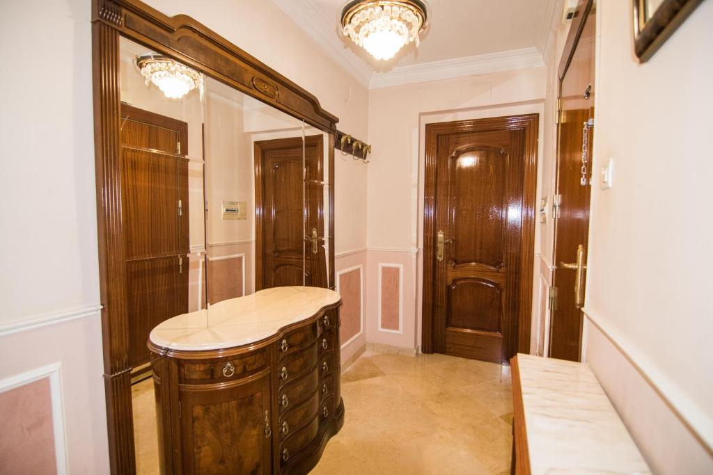 Koupelna v ubytování Lope de Vega Apartment