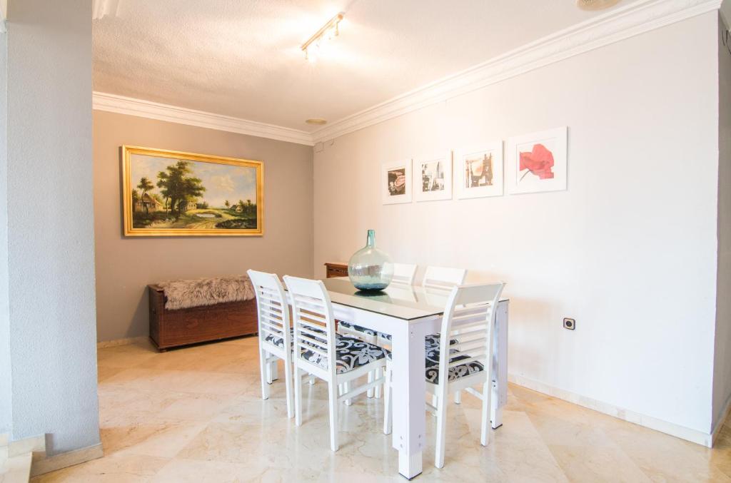 Posezení v ubytování Lope de Vega Apartment