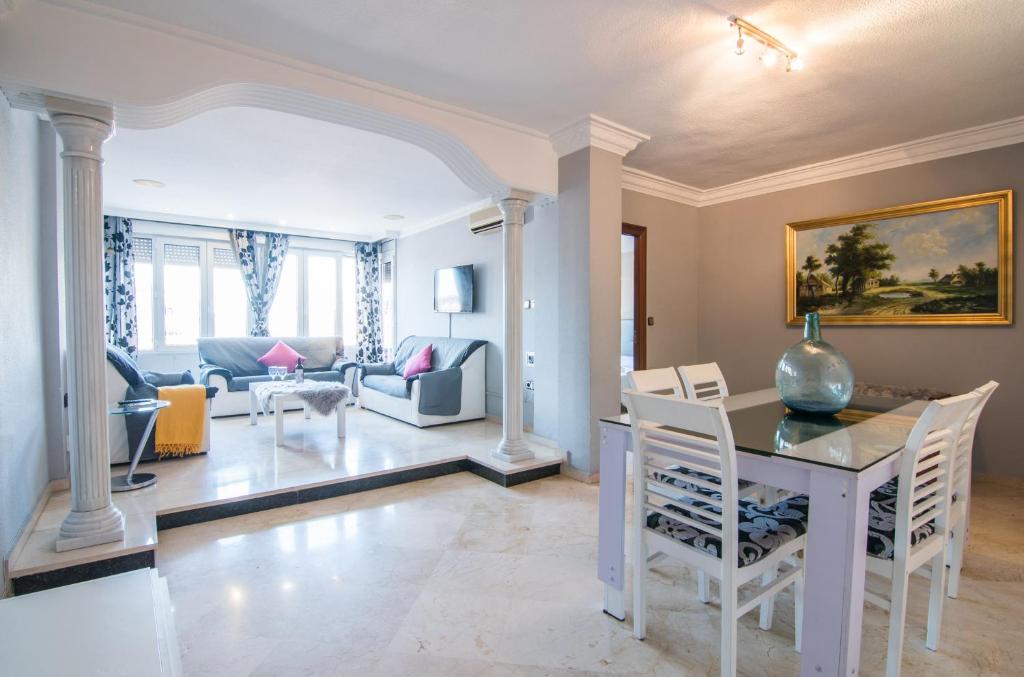 Posezení v ubytování Lope de Vega Apartment