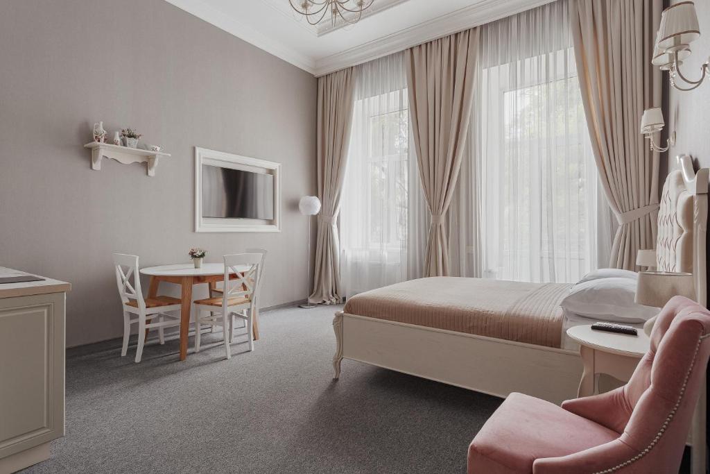 TV a/nebo společenská místnost v ubytování Apartments MaisoNº11