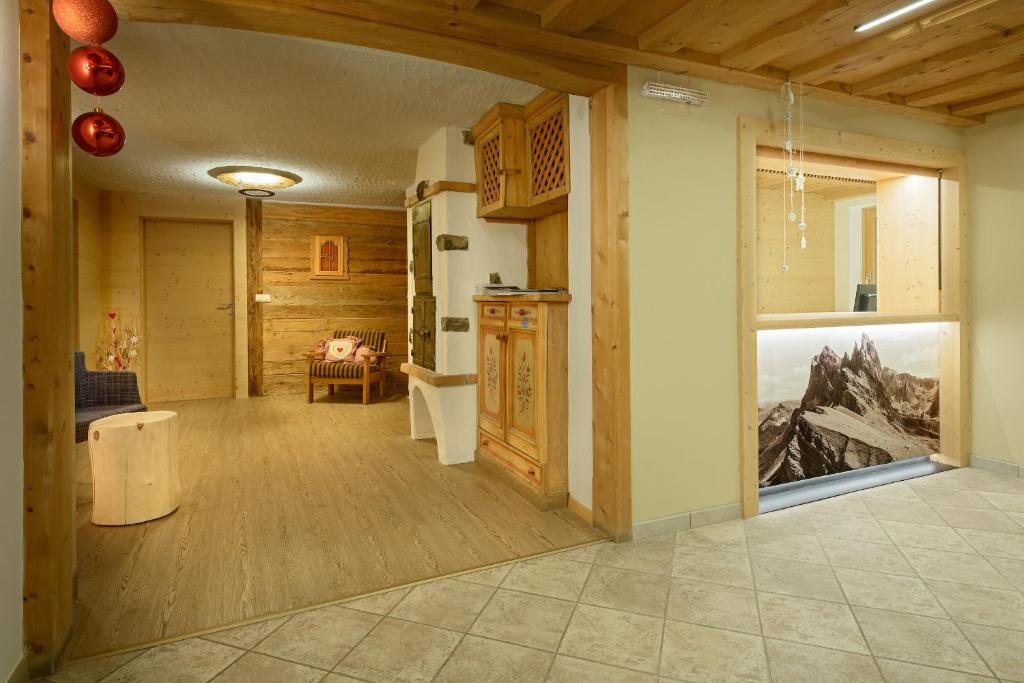 Kuchyň nebo kuchyňský kout v ubytování Hotel Ronce