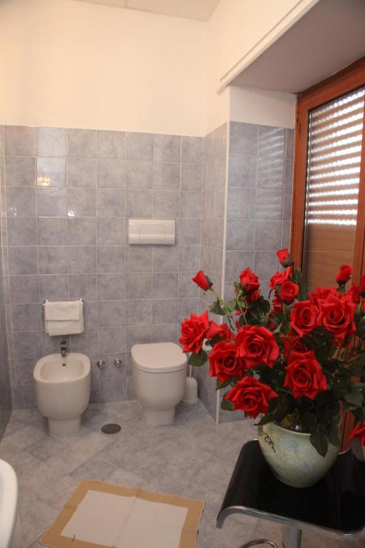 Koupelna v ubytování B&B Rinascente