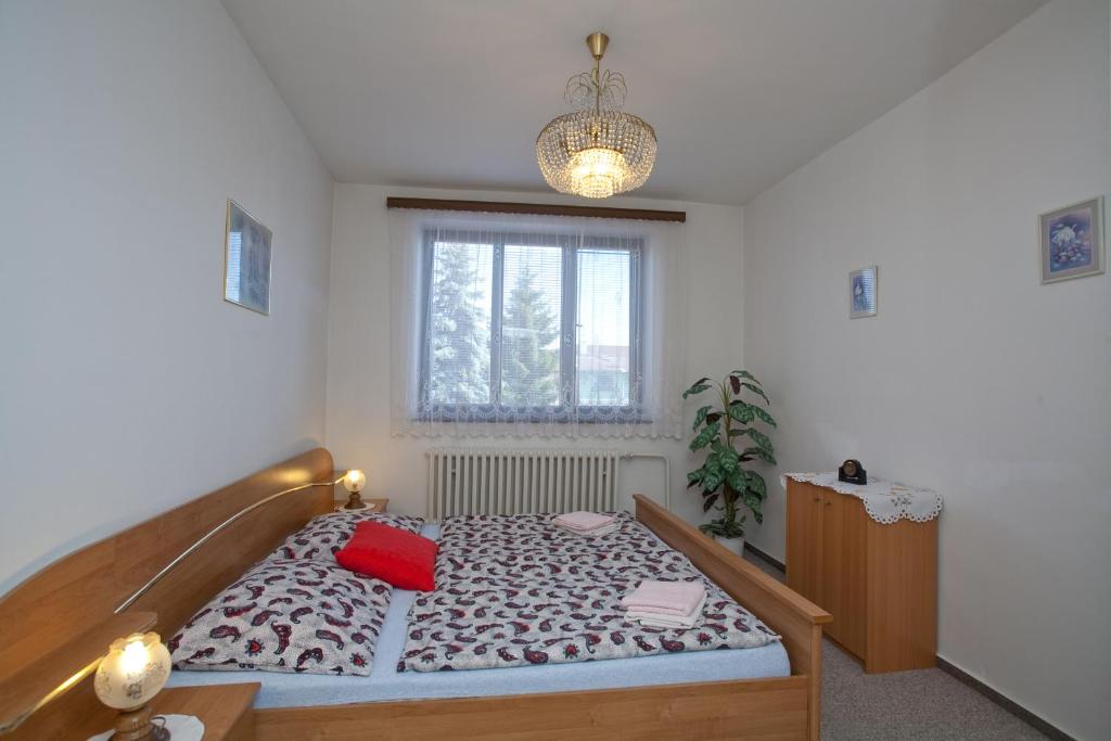 Postel nebo postele na pokoji v ubytování Pension Minor