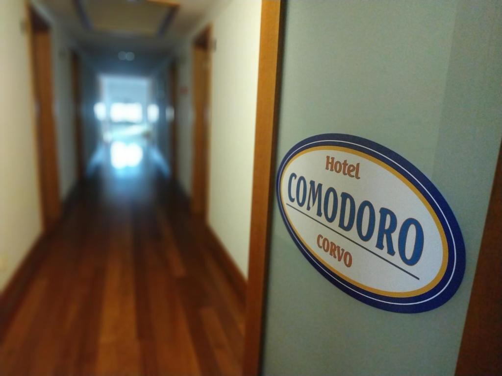 Certifikát, hodnocení, plakát nebo jiný dokument vystavený v ubytování Hotel Comodoro
