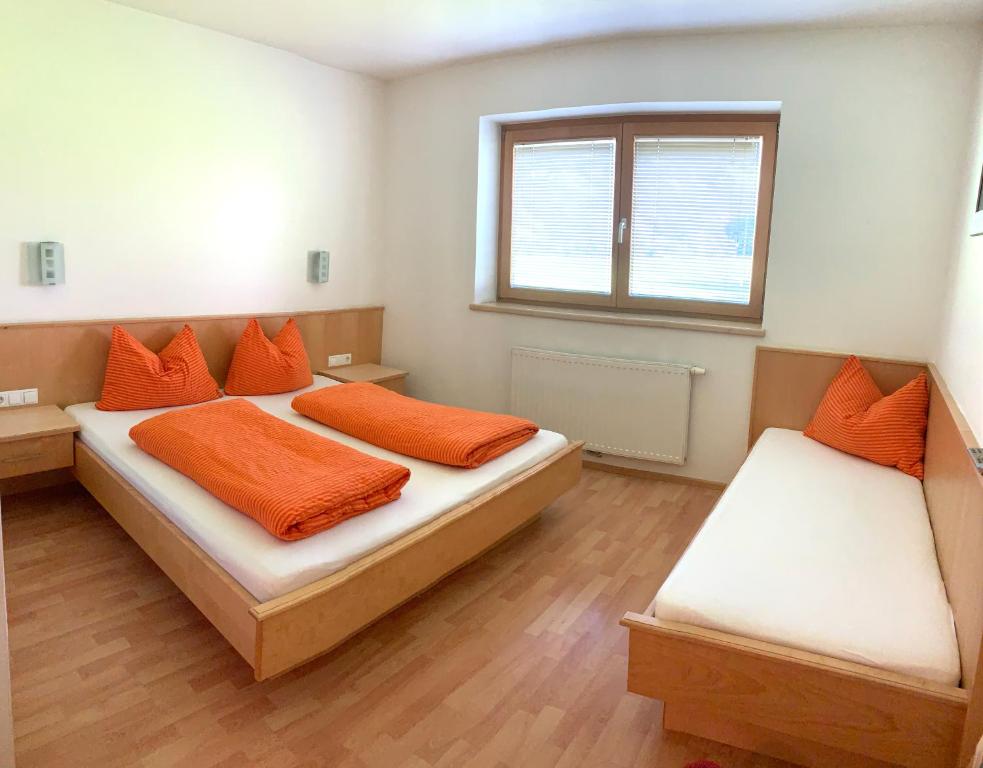 Posteľ alebo postele v izbe v ubytovaní Appartements Samerhof