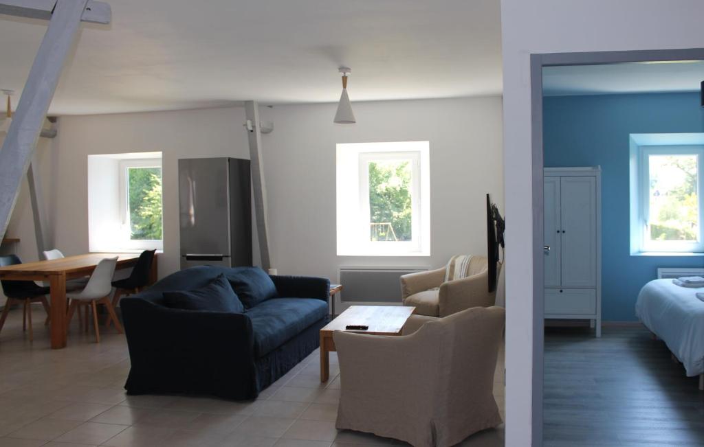 Gîtes L'Escargot Bleu - Apartamento Con Terraza