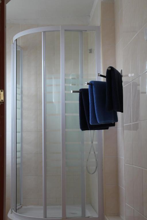 Koupelna v ubytování Alcorso Pension
