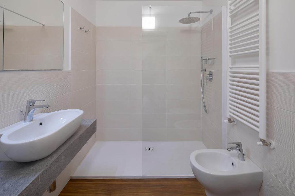 Koupelna v ubytování Hotel Paradiso Conca d'Oro