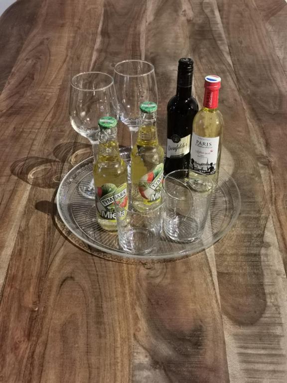 Nápoje v ubytovaní Apartament KurOrt Gaja