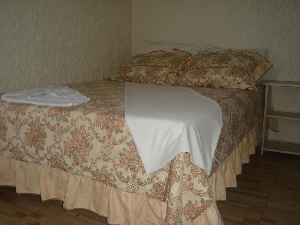 Postel nebo postele na pokoji v ubytování Hotel Alvorada