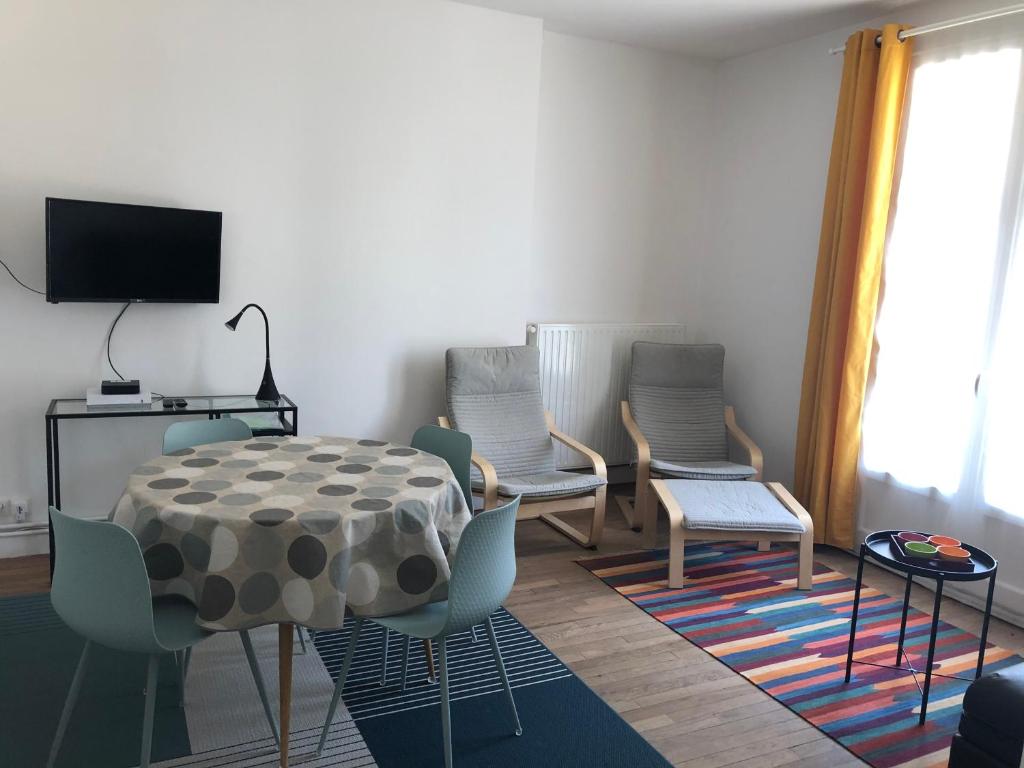 Logement 4 couchages proche gare et centre-ville