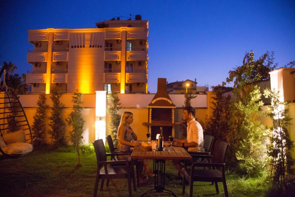 Zahrada ubytování Green Beyza Suites