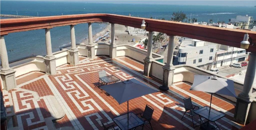 Balkón nebo terasa v ubytování Hotel Candilejas Playa