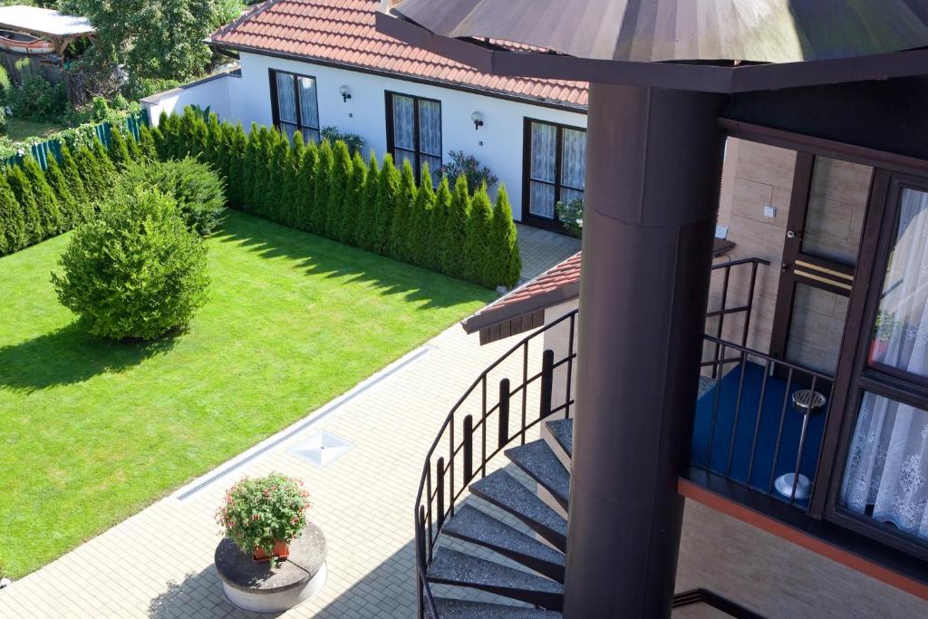 Zahrada ubytování Pension Minor