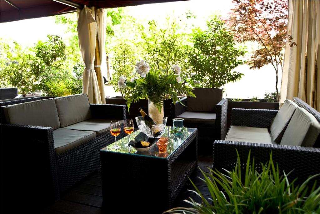 Posezení v ubytování Hotel Colombo