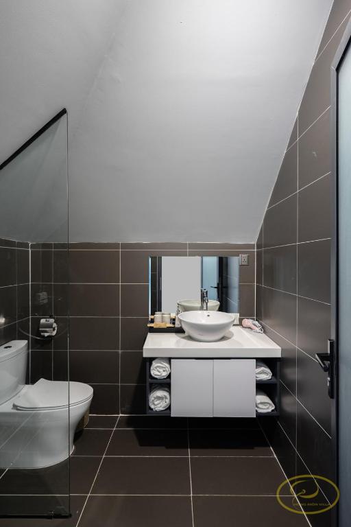 Koupelna v ubytování Hong Mon Villa