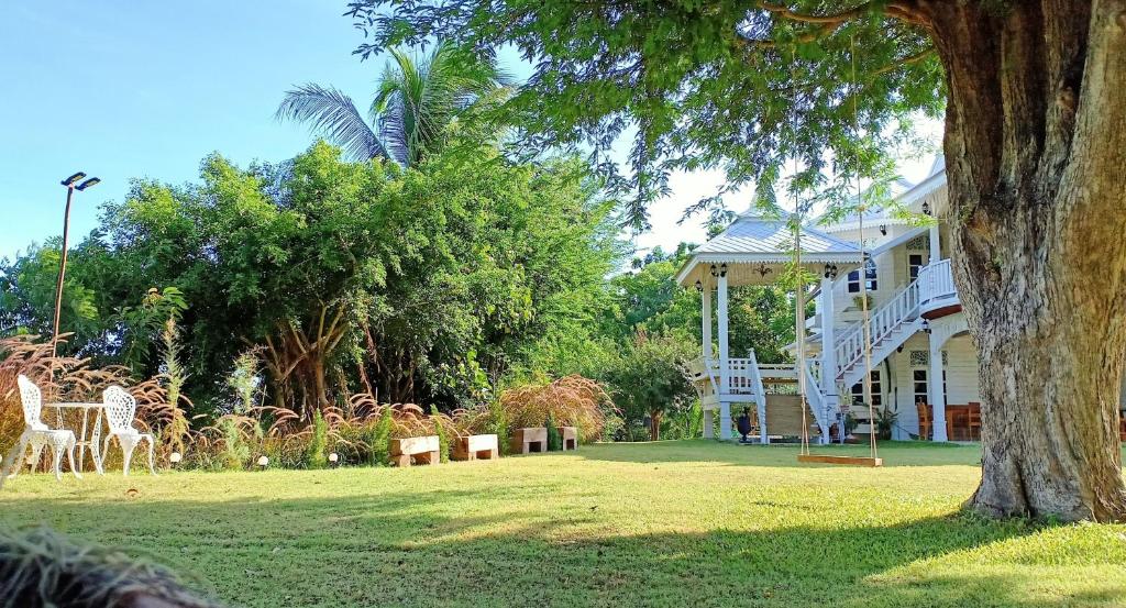 Zahrada ubytování Rai Lung Tui Homestay