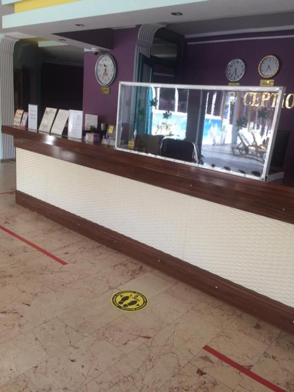 Certifikát, hodnocení, plakát nebo jiný dokument vystavený v ubytování Cinar Family Suite Hotel Side