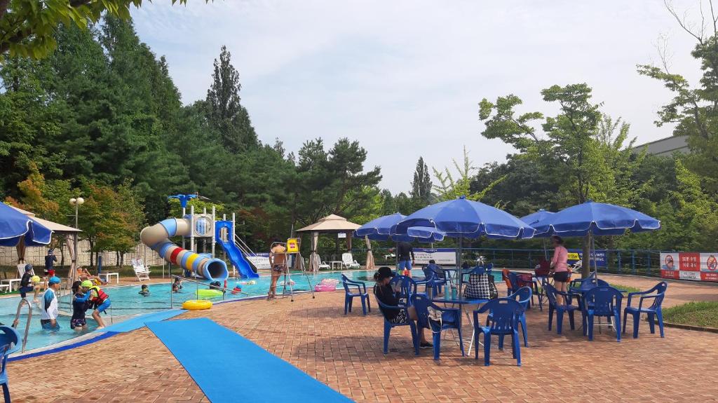 Herní místnost nebo prostor pro děti v ubytování The K Hotel Gyeongju