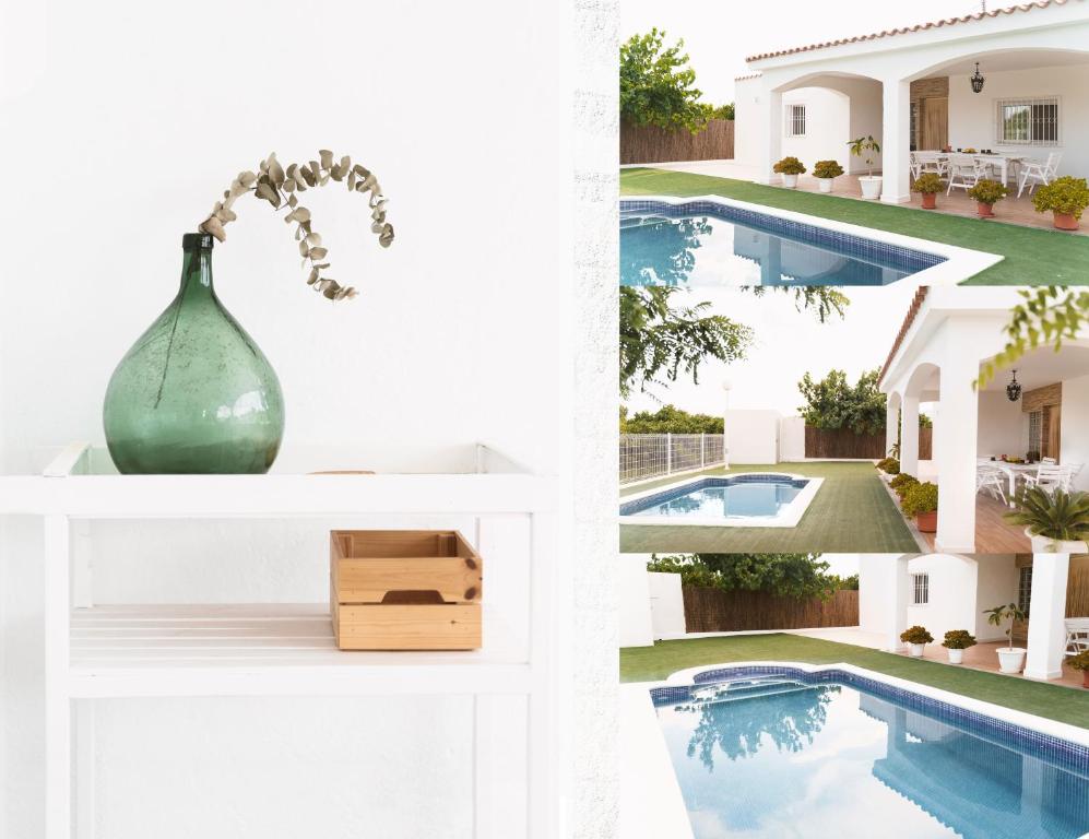 Villa mediterránea en Peñíscola con piscina privada ...
