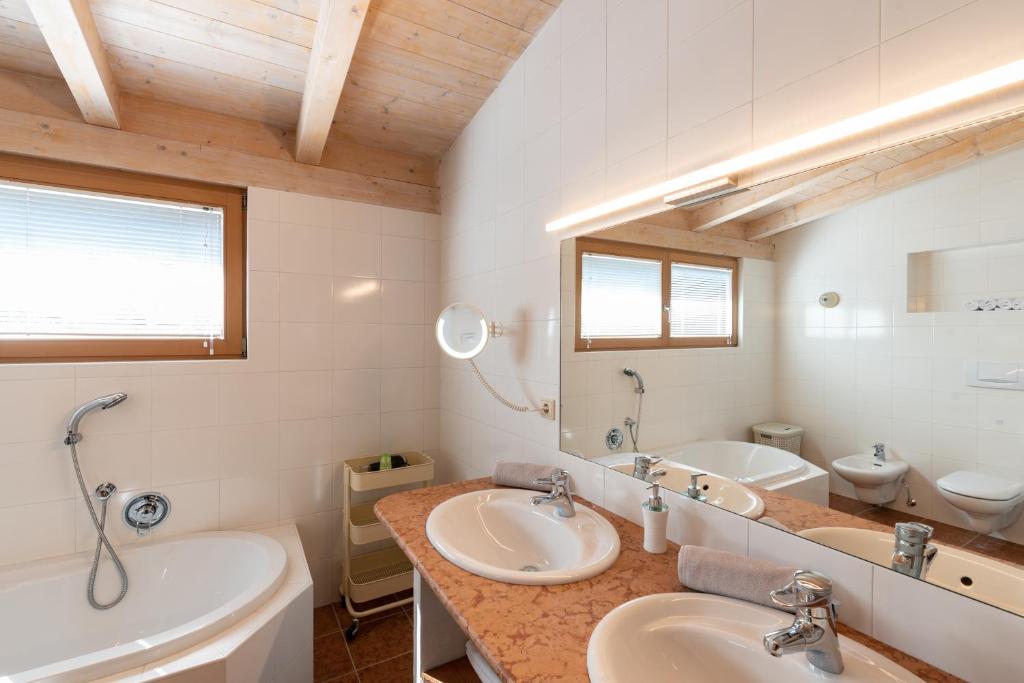 Koupelna v ubytování Apartment Stifter