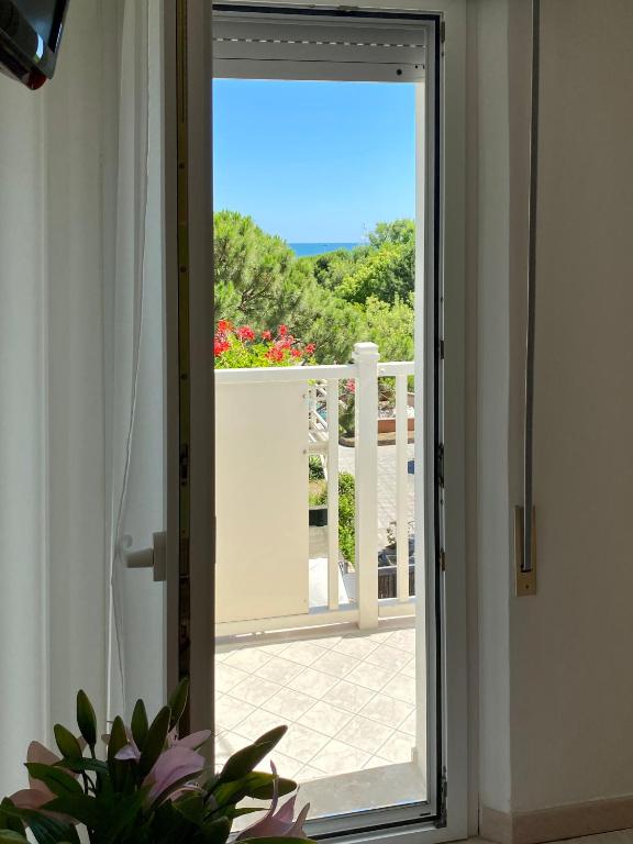 Balkón nebo terasa v ubytování Albergo Villa Aida