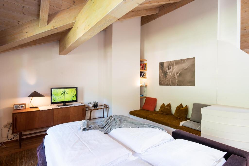 Postel nebo postele na pokoji v ubytování Apartment Stifter