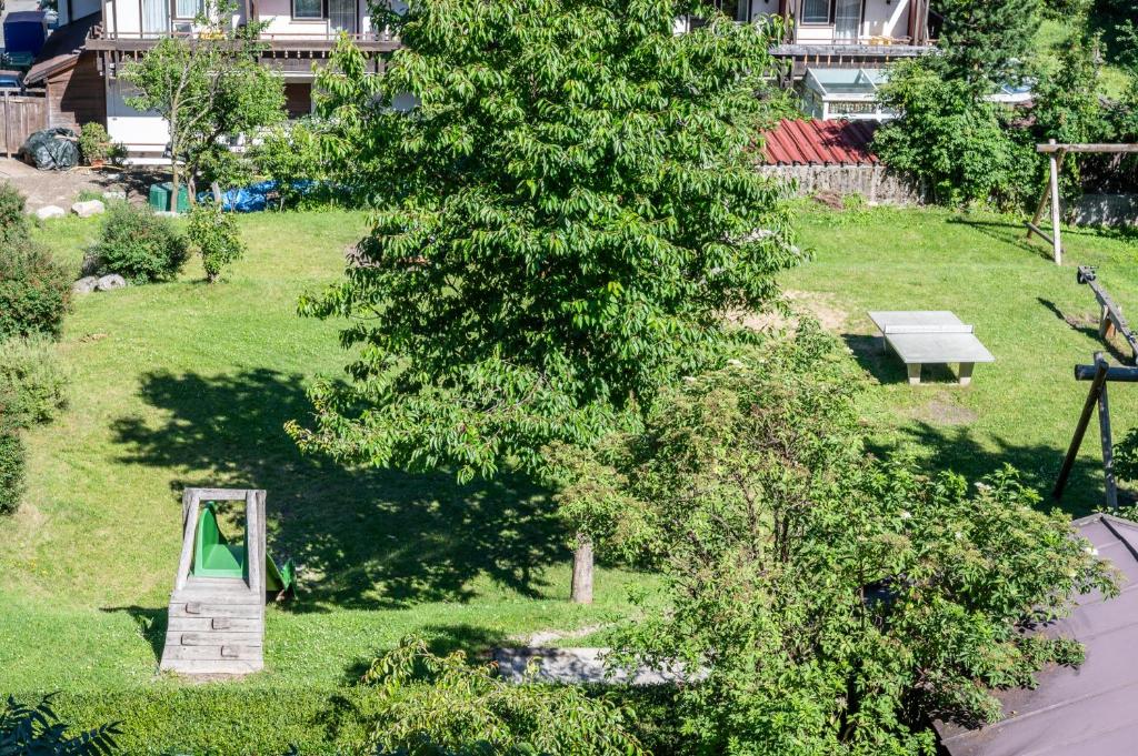Zahrada ubytování Apartment Stifter